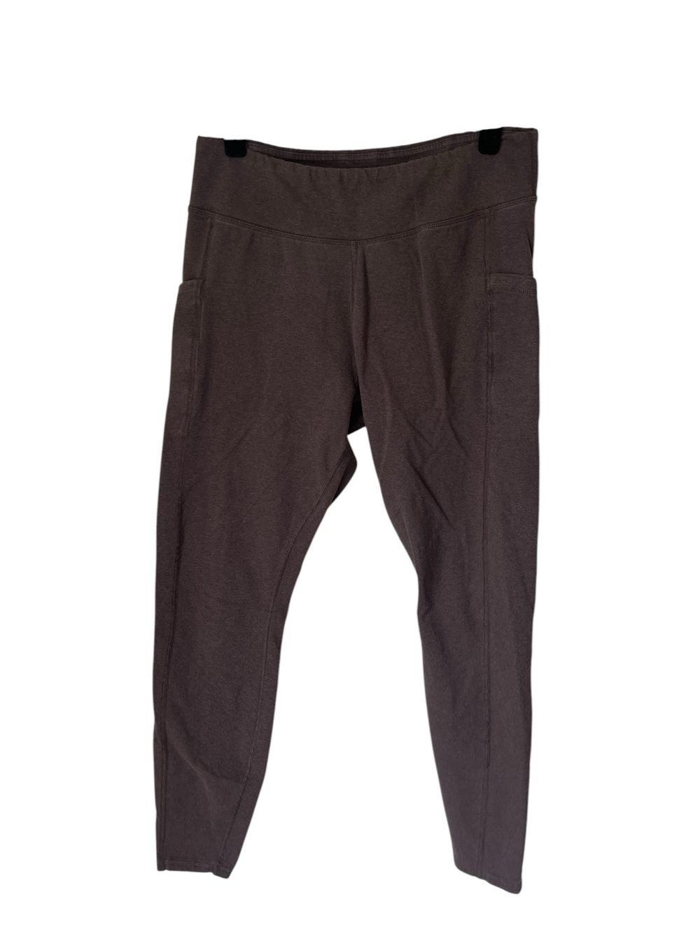 Pact Brown Cotton Leggings